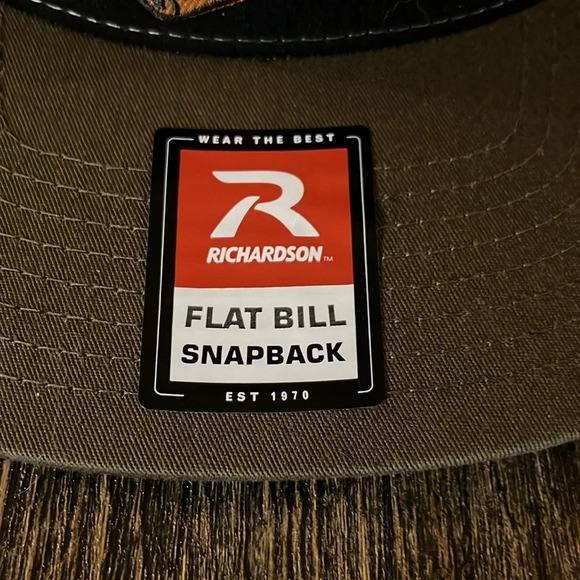 CUSTOM DESIGN SCRAPPY DO 7 PANEL TRUCKER HAT - Picture 6 of 6